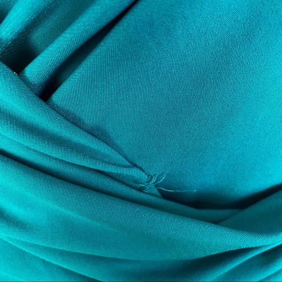 MICHAEL MICHAEL KORS BLUE LONG SLEEVE MINI DRESS - Picture 5 of 10